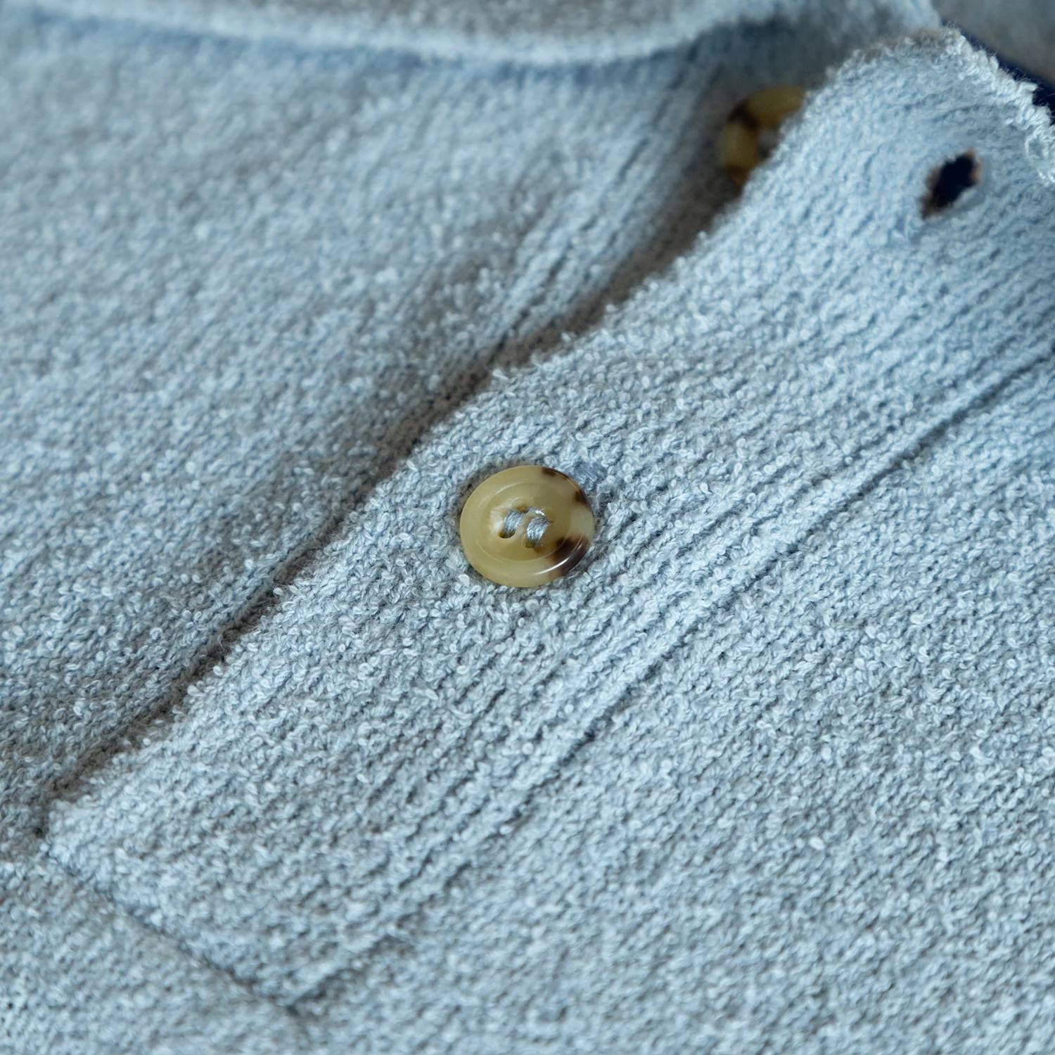Boucle Longsleeve Polo Shirt - Image 5