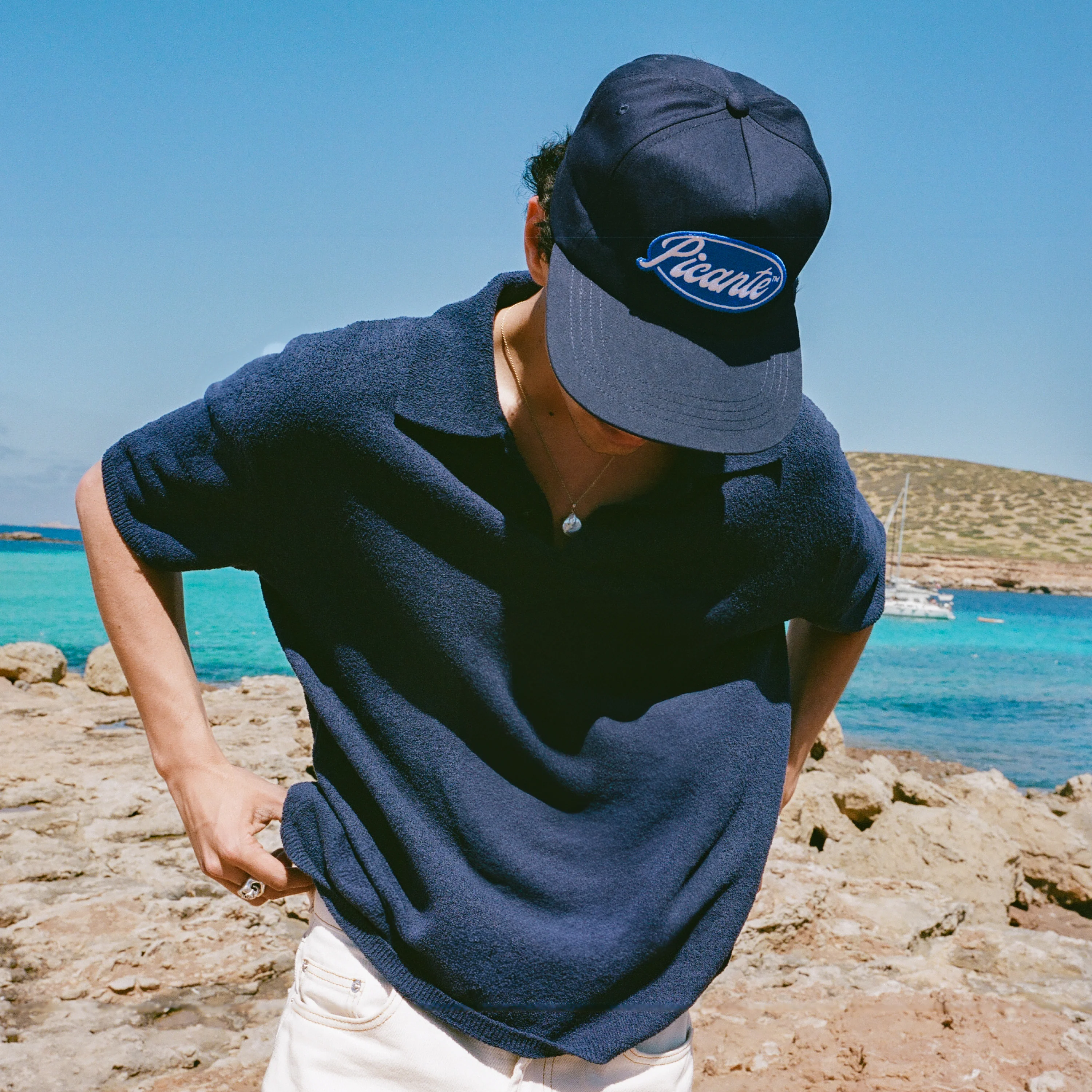 Boucle Shortsleeve Polo Shirt - Image 3