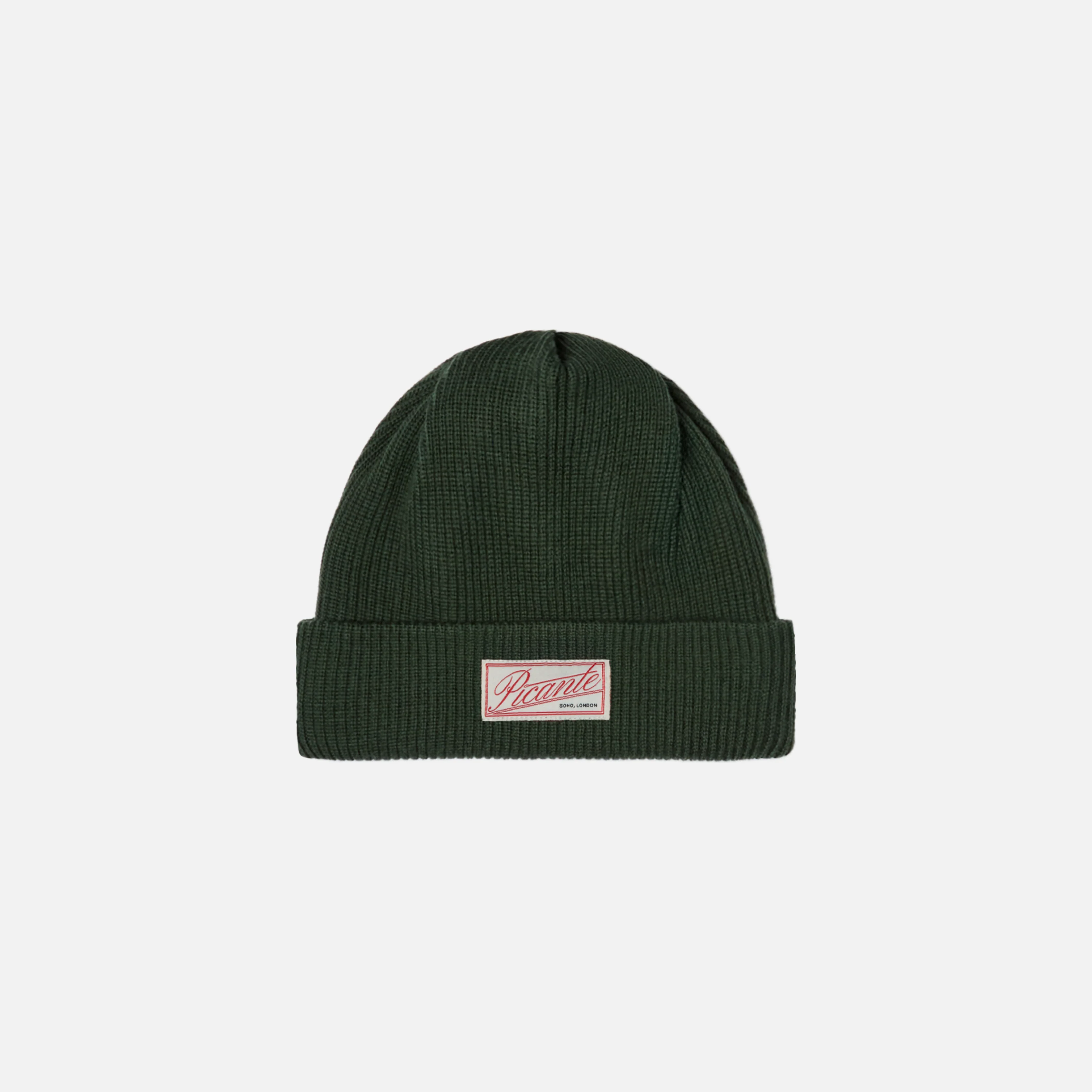Double Layered Lambswool Beanie