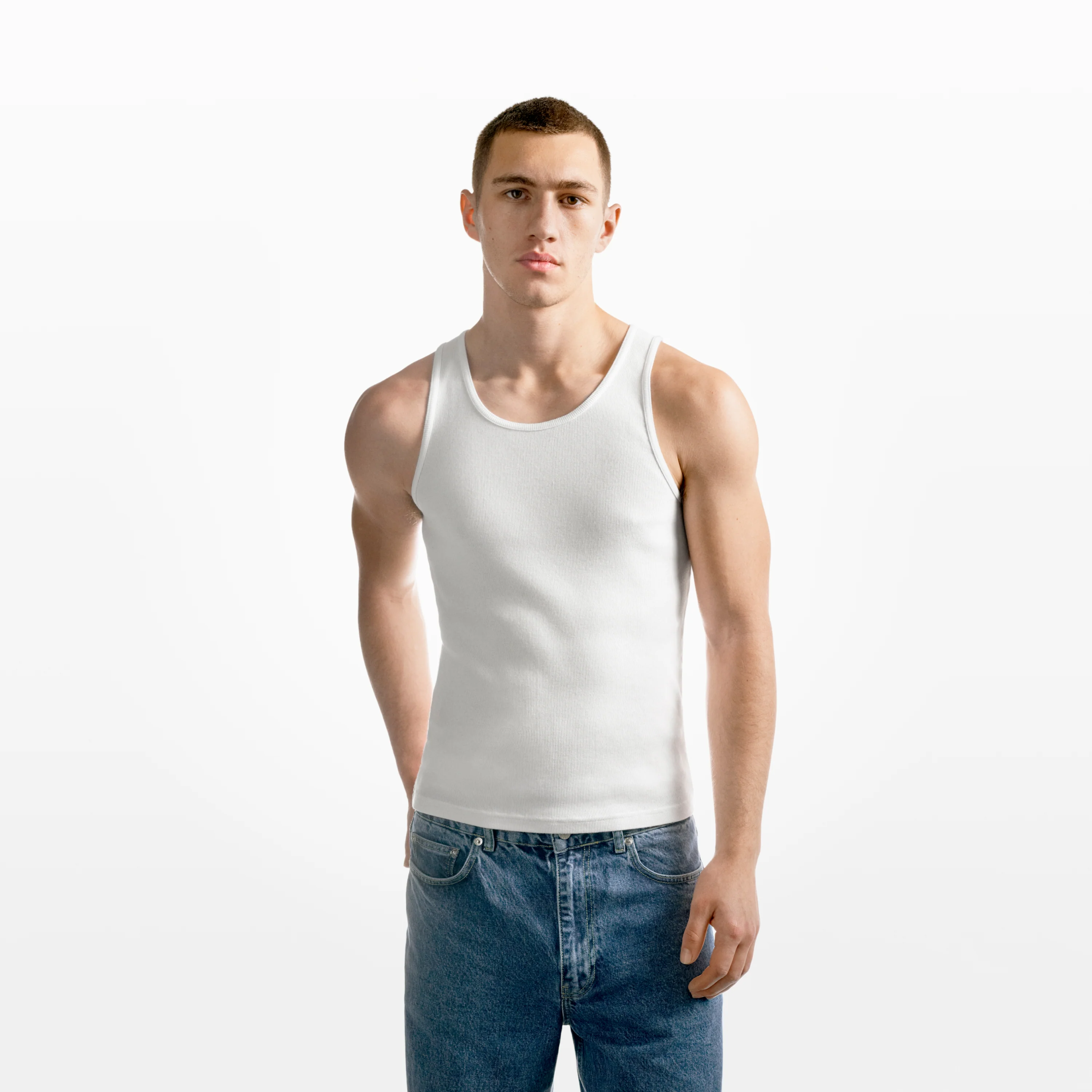Everyday Ribbed Vest 2-Pack - Image 5