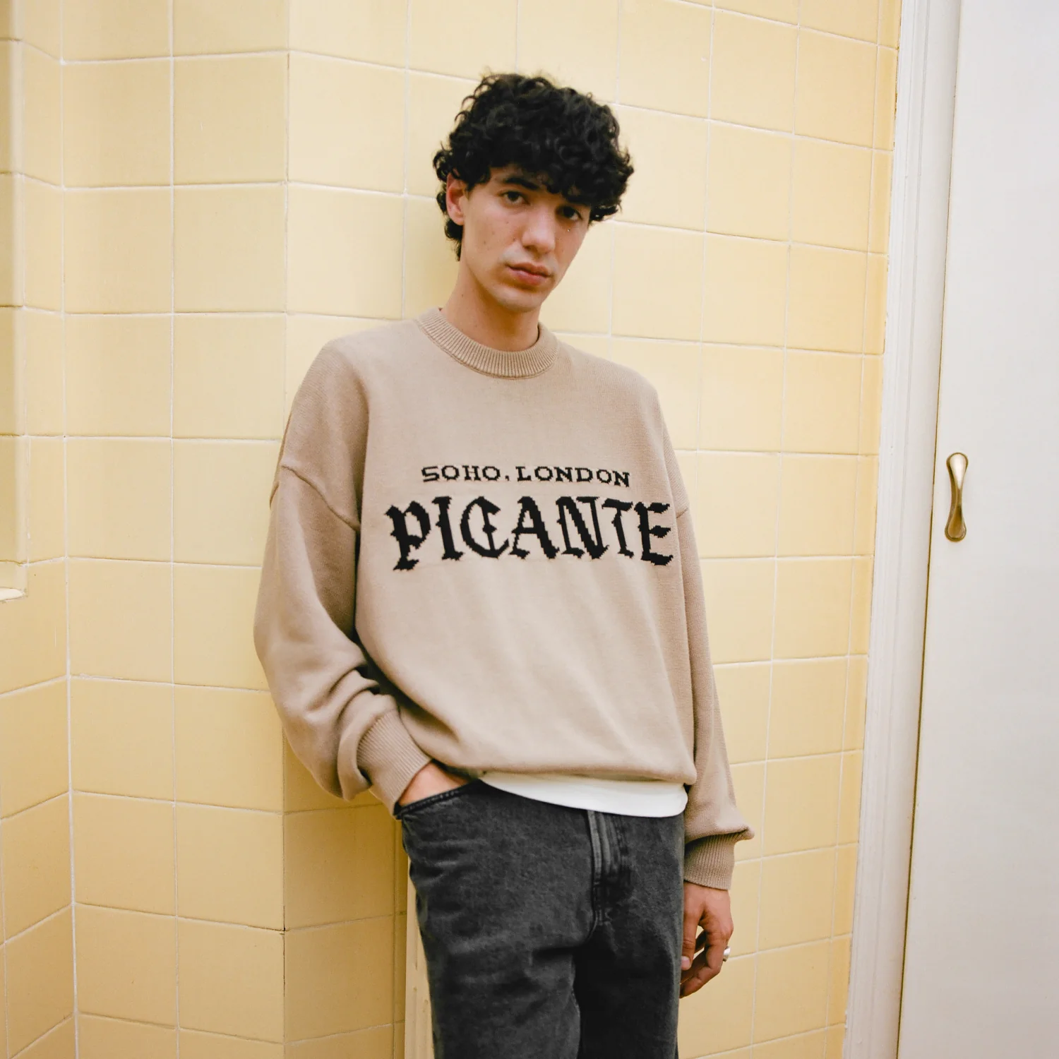Headline Knit Sweater - Image 3