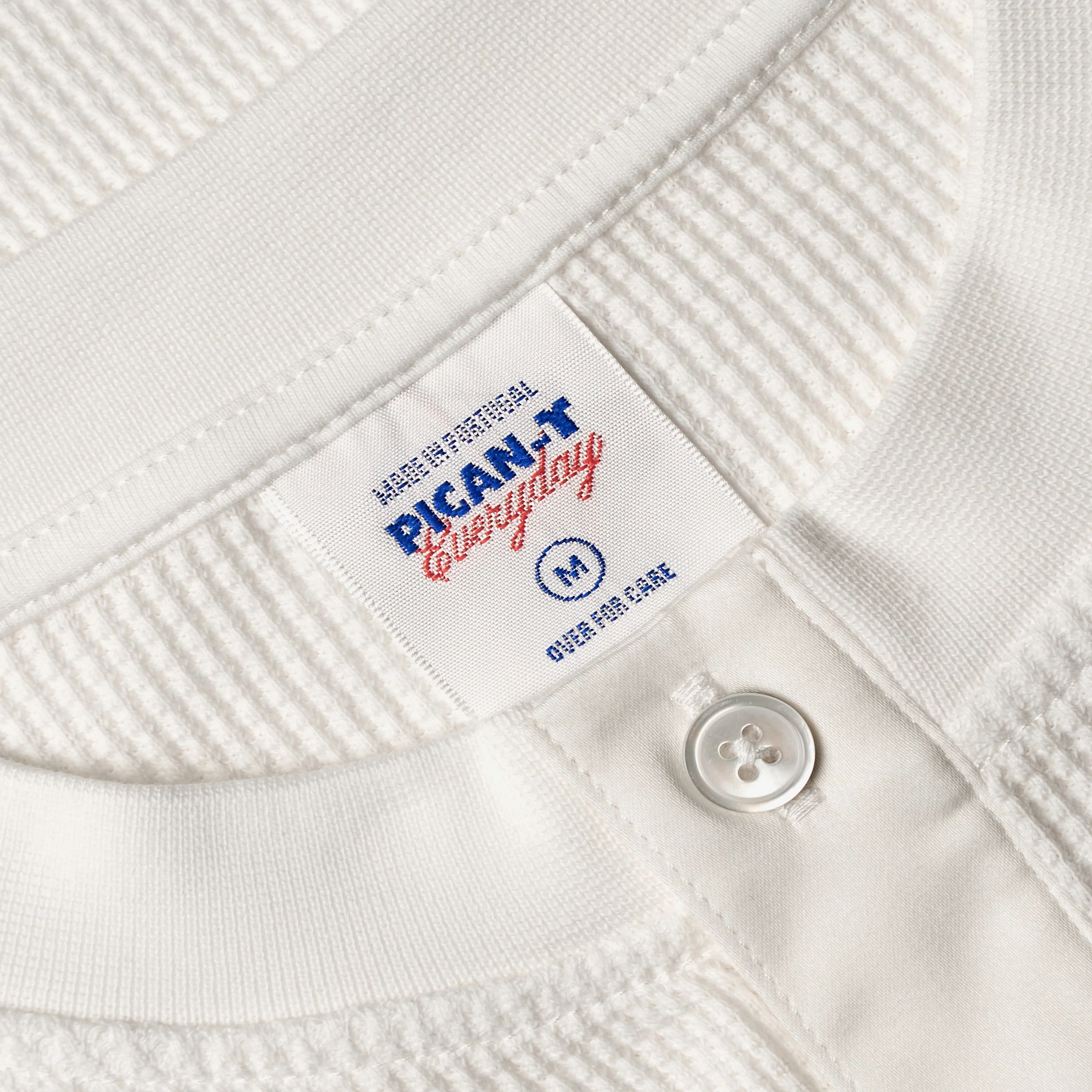 Everyday Waffle Henley Longsleeve T-Shirt - Image 6