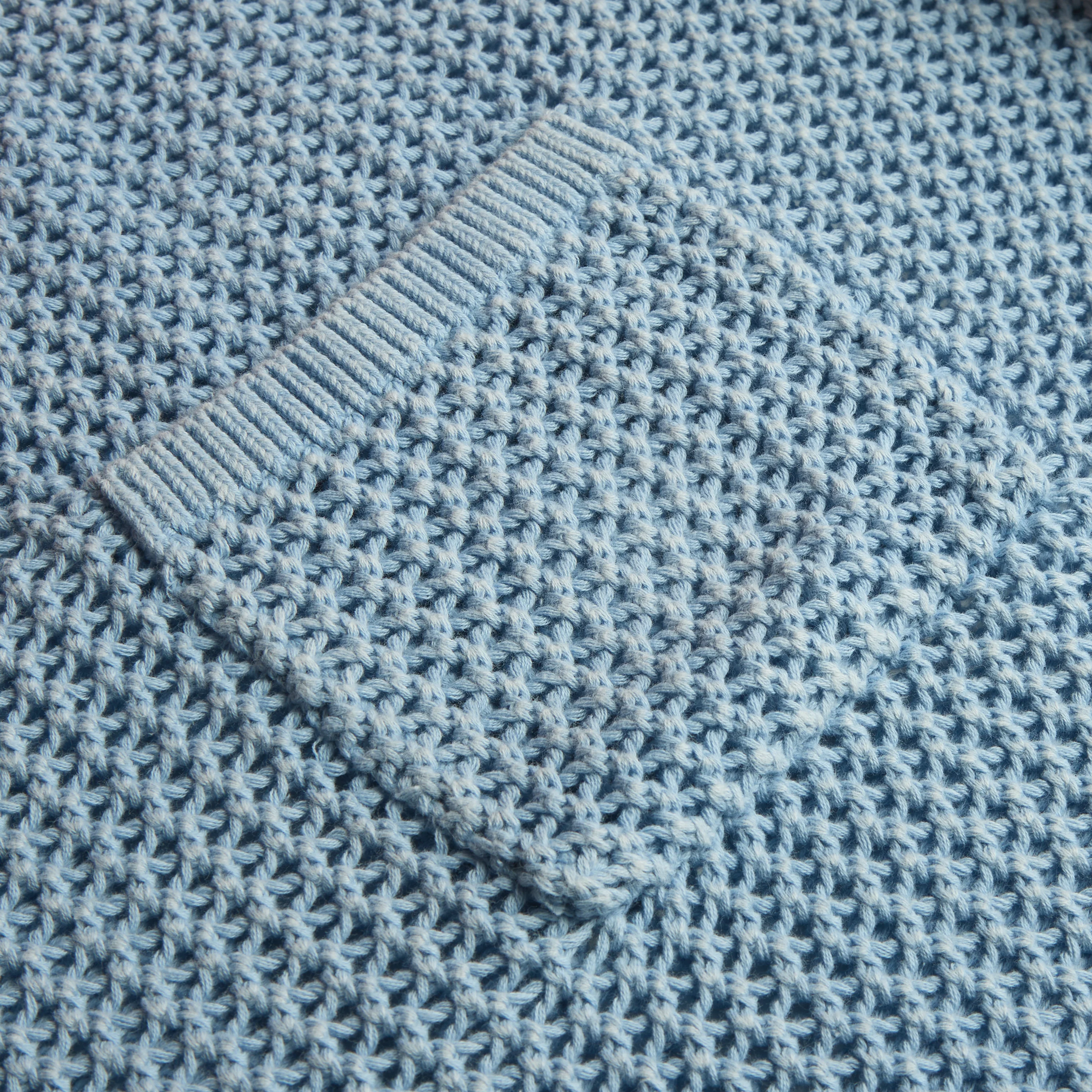 Loose Gauge Knit Sweater - Image 5