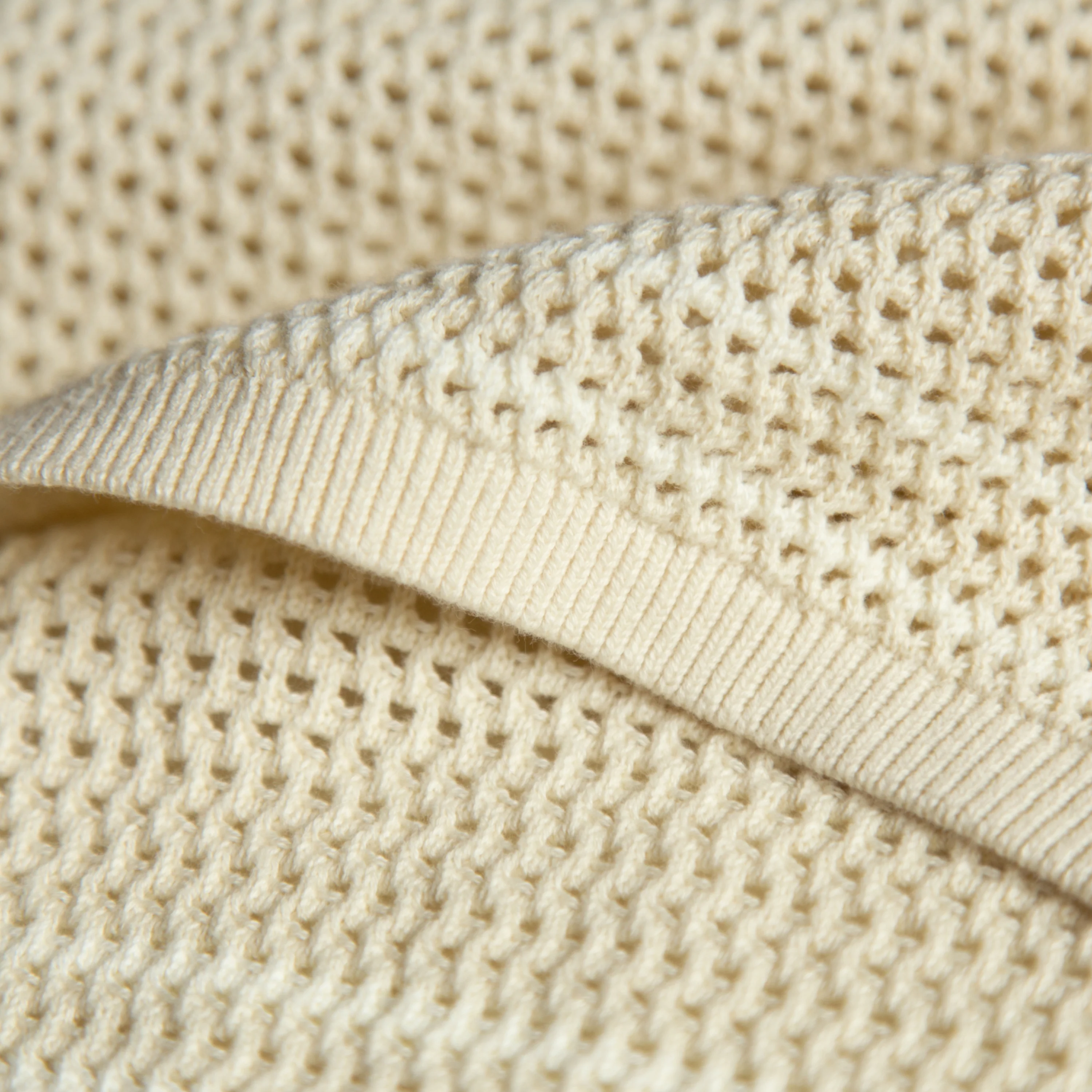 Mesh Knit Striped Polo - Image 6