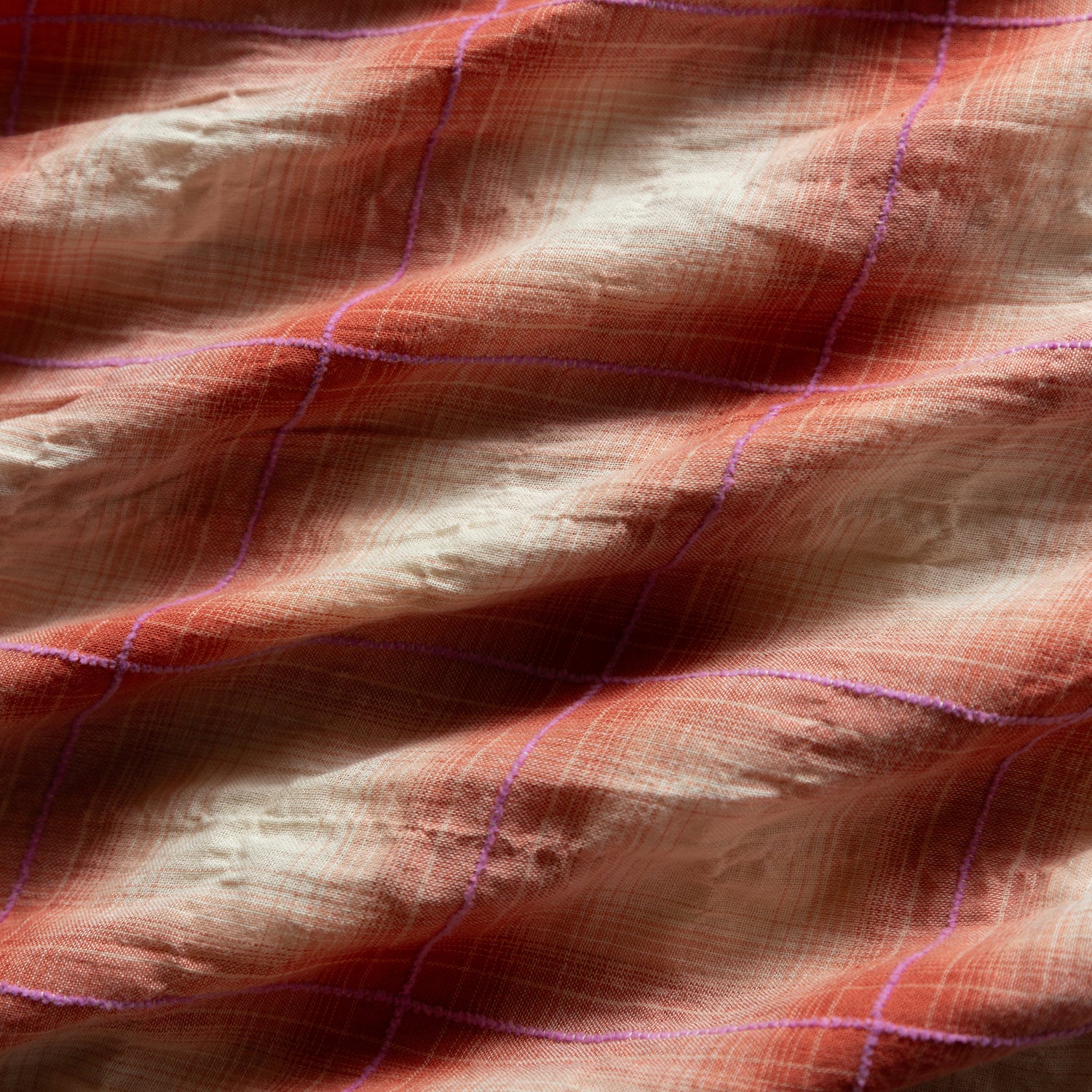 Rocco Shirt Threadlight Crinkle Check - Image 7