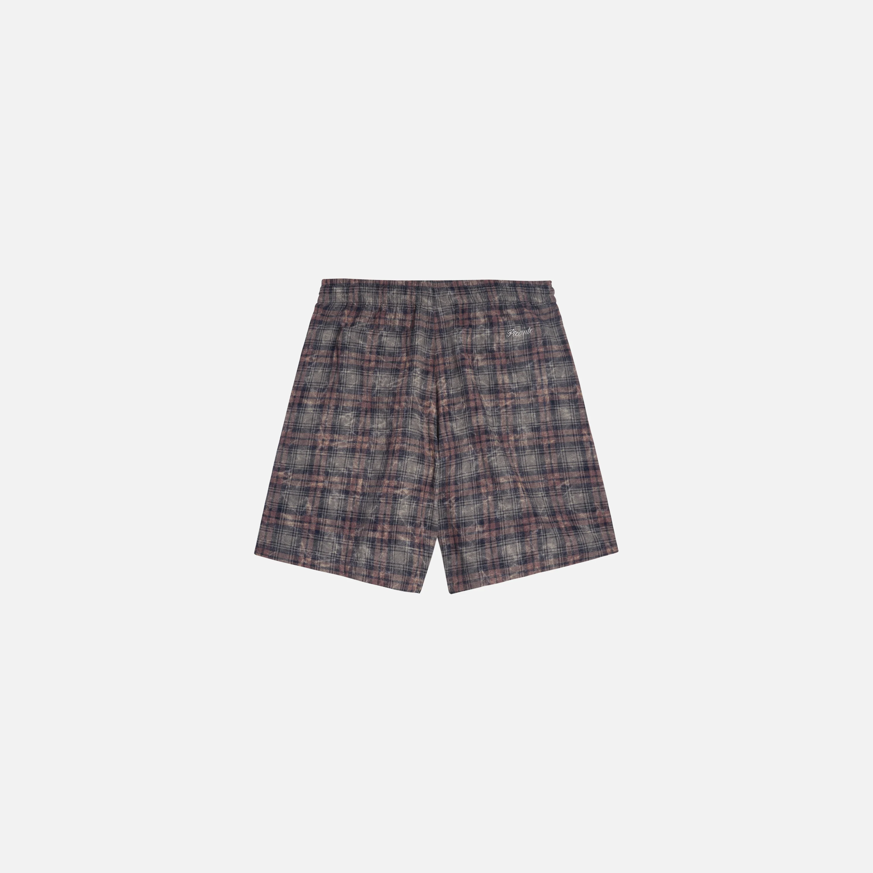 Rocco Shirting Shorts Bleached Check - Image 2