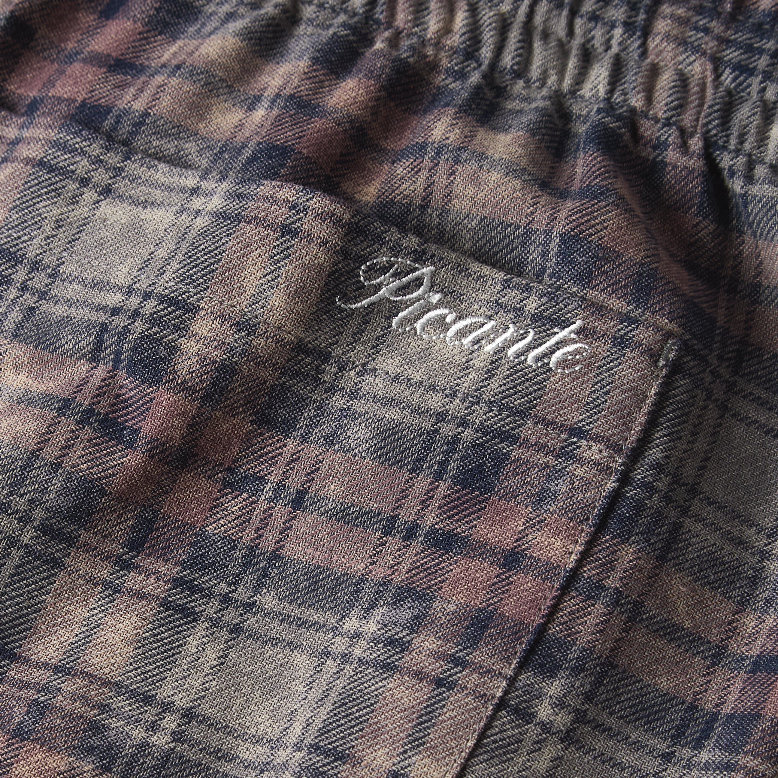 Rocco Shirting Shorts Bleached Check - Image 7
