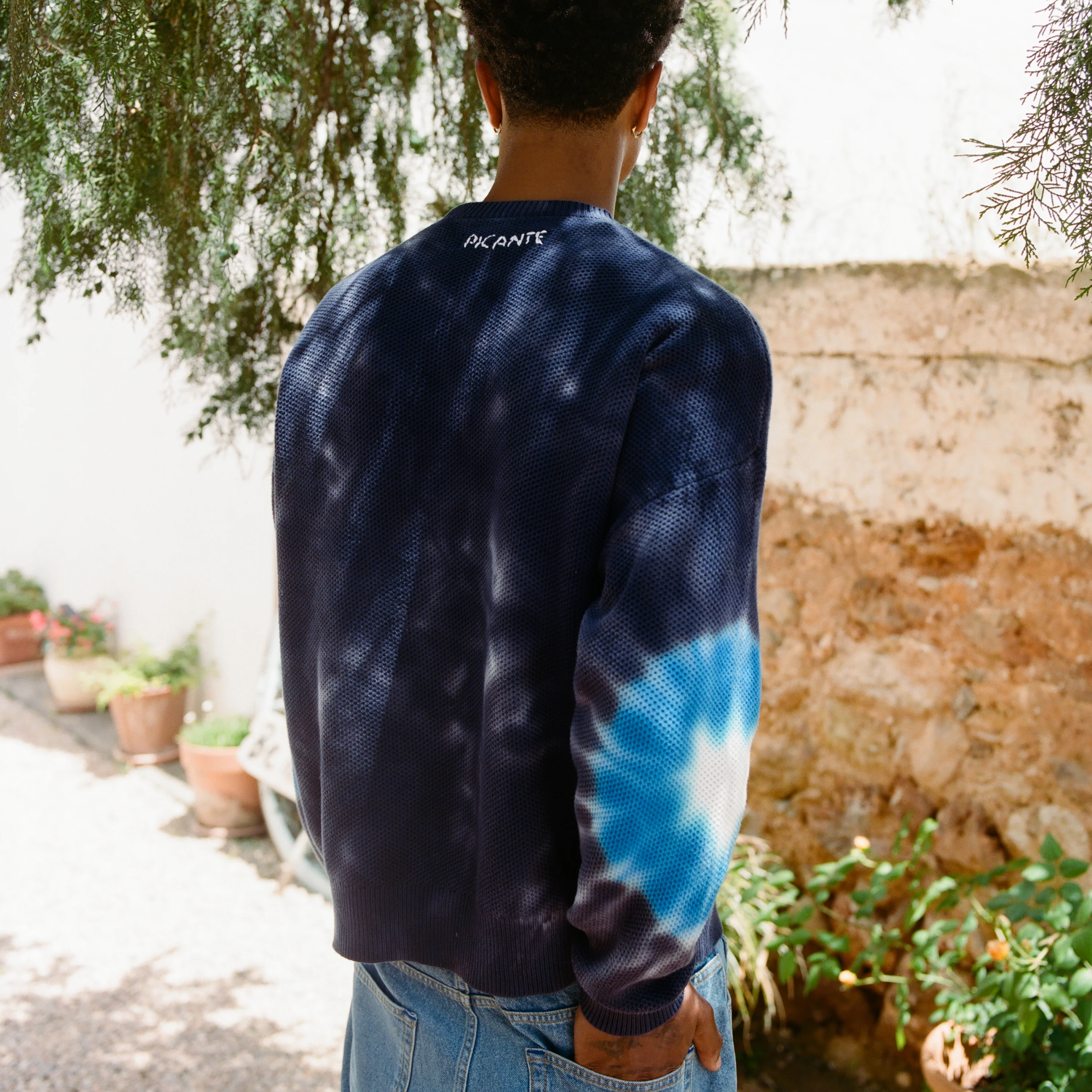 Eclipse Tie Dye Knit Sweater - Image 4