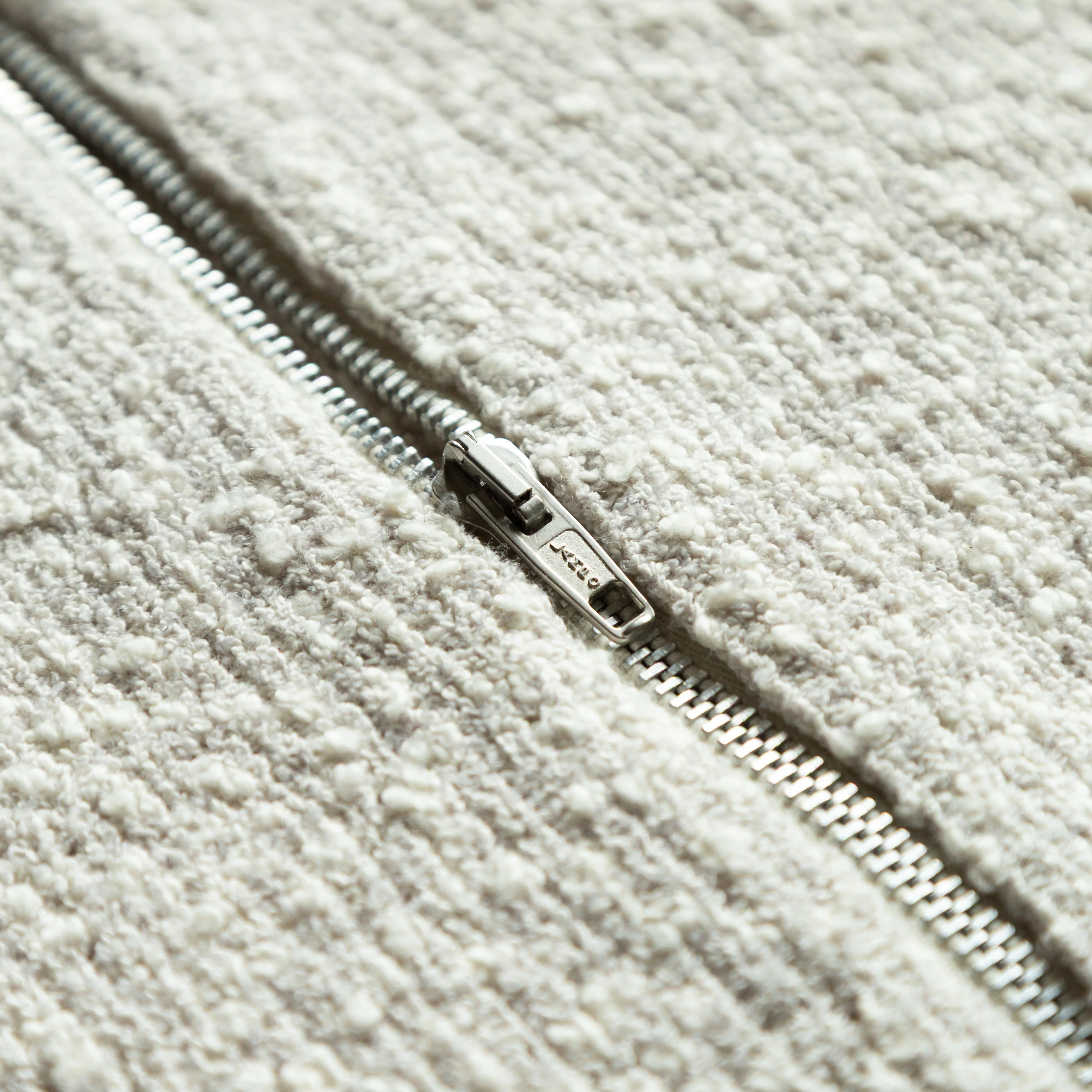 Boucle Hover Zip-Through Knit - Image 4
